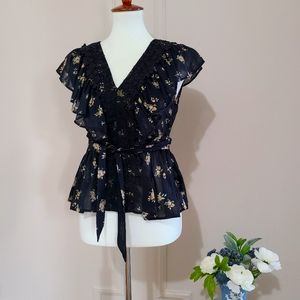 byTiMo floral cotton top S